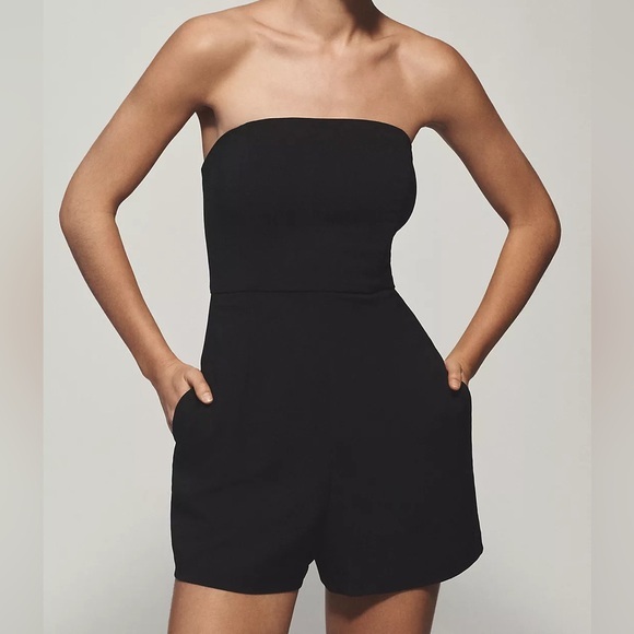 Anthropologie Pants - Hutch Strapless Smart Romper